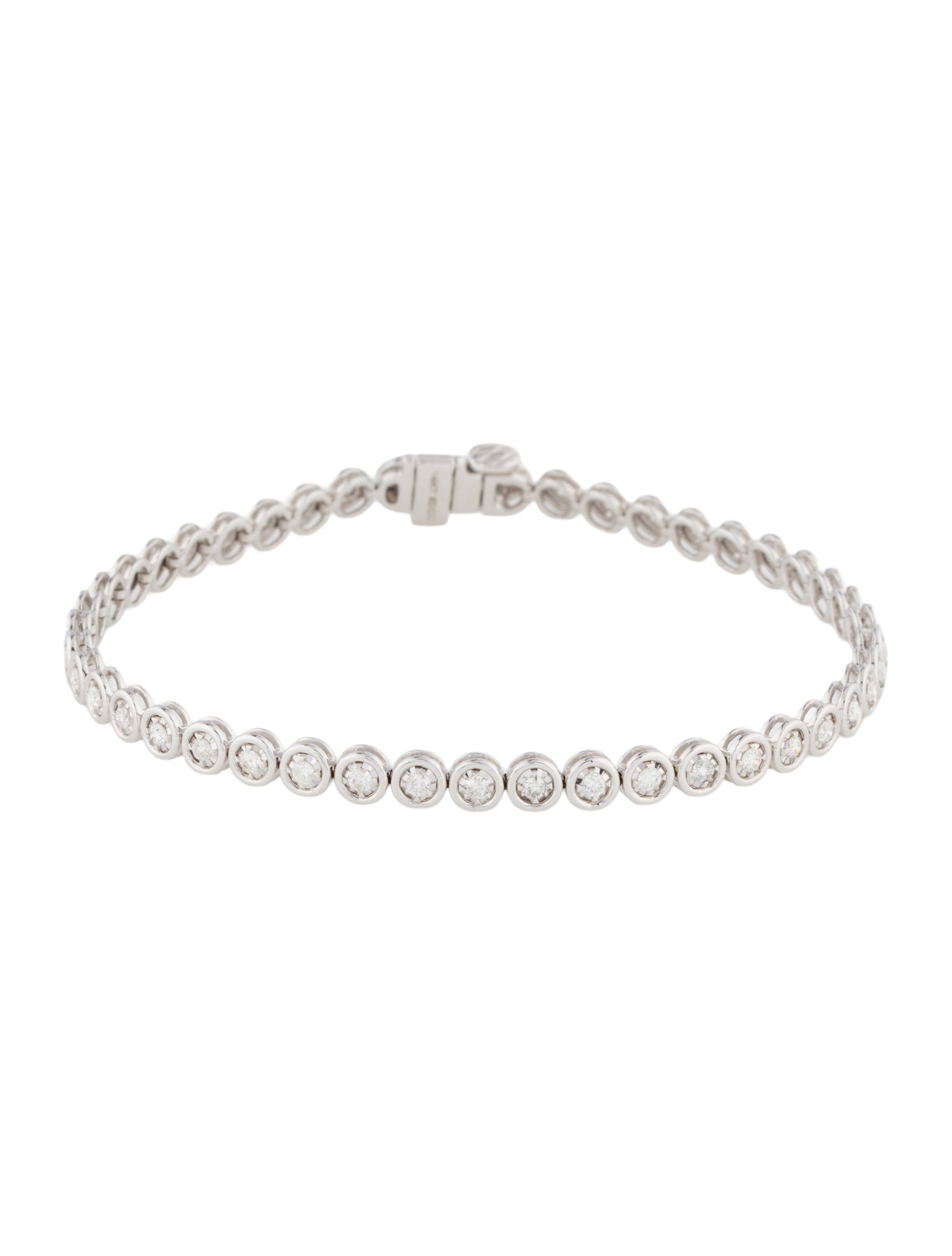 Bracelet 14K 1.00ctw Diamond Link