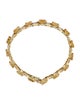 Bracelet 10K Citrine & Diamond Link Bracelet