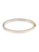 Bracelet 14K Two-Tone Hinged Bangle