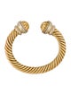 Bracelet 18K Two Tone Cuff Bracelet