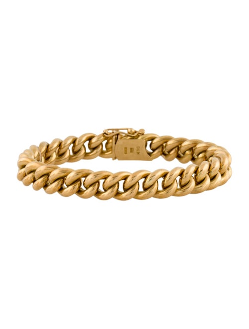 Bracelet 18K Curb Link Chain Bracelet
