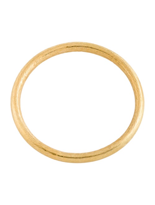 Bracelet 18K Etched Bangle Bracelet