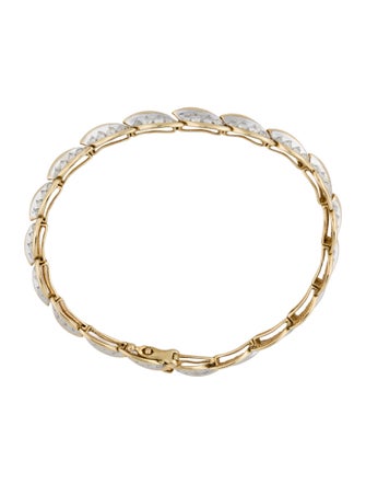 Bracelet 14K 1.66ctw Diamond Link Bracelet