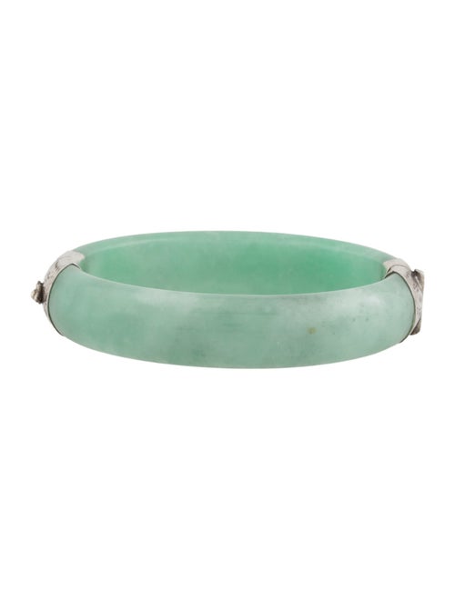 Bracelet Jadeite Hinged Bangle Bracelet