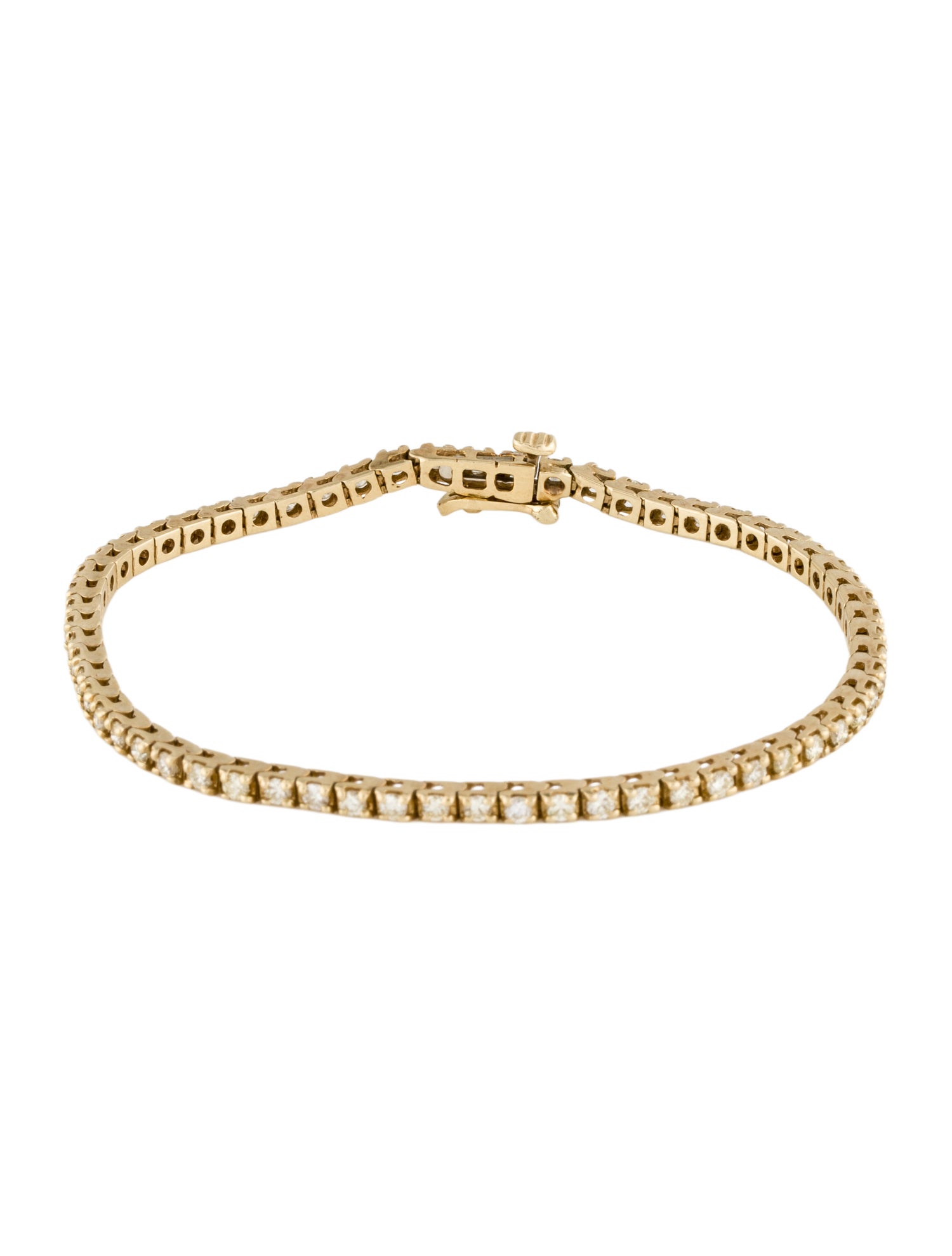 Bracelet 14K 2.13ctw Diamond Tennis