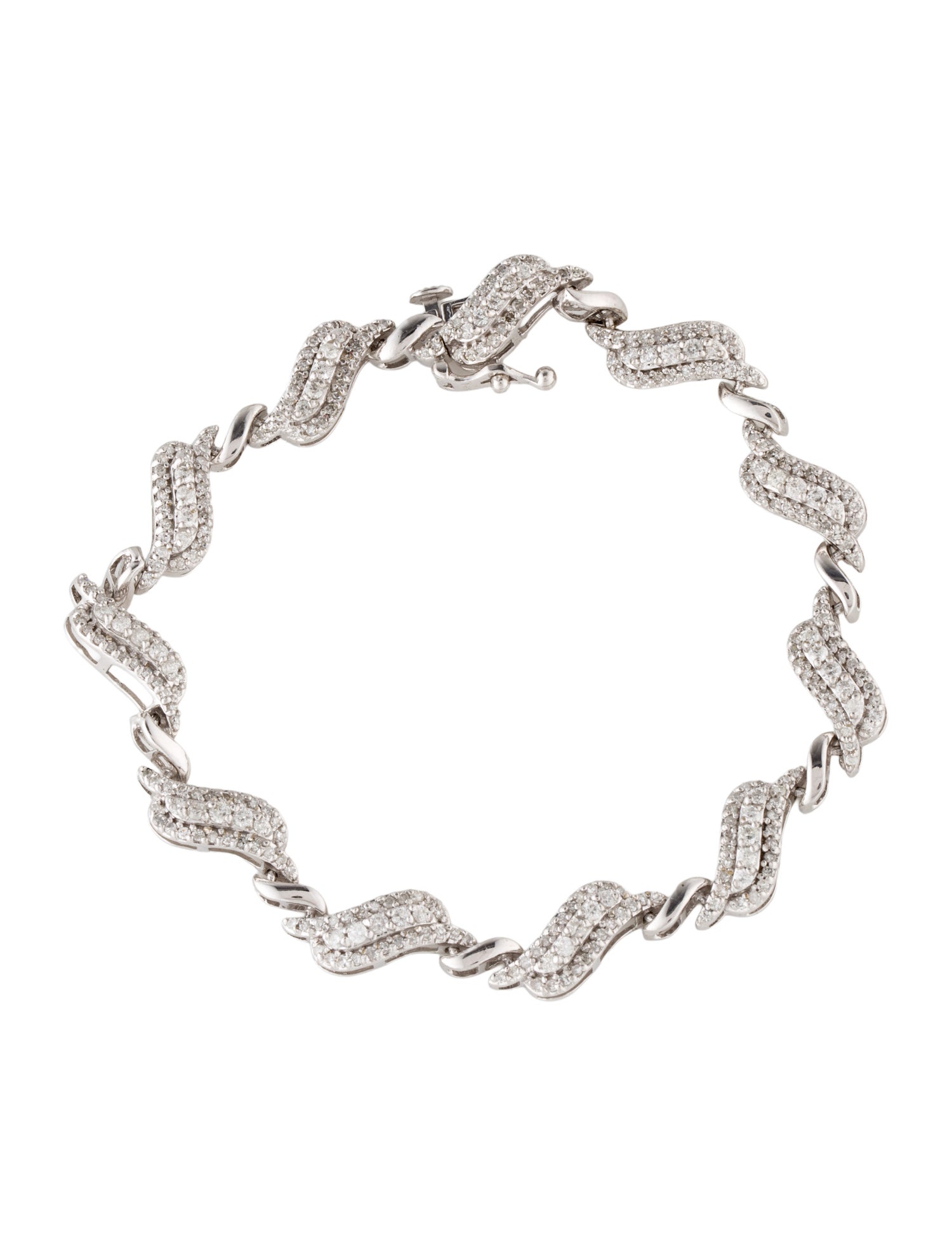 Bracelet 14K 1.72ctw Diamond Link