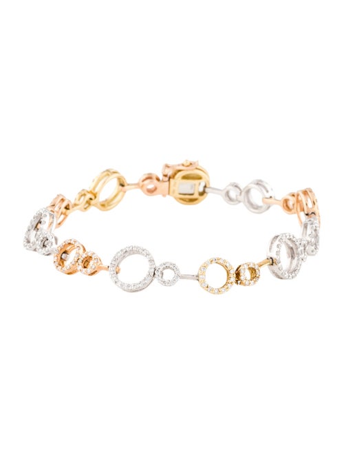Bracelet 18K Diamond Link Bracelet