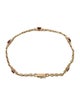 Bracelet 14K 1.65ctw Garnet & Diamond Station Bracelet