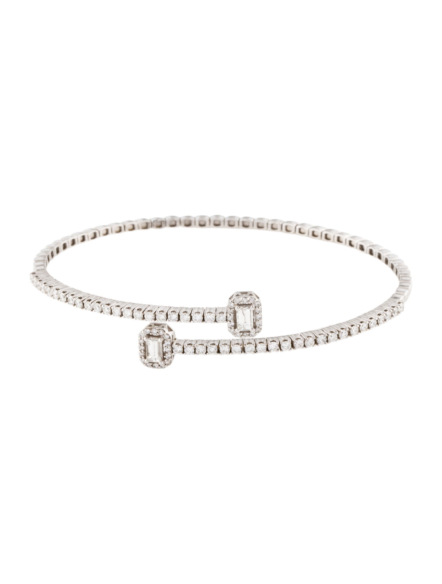 Bracelet 14K 1.05ctw Diamond Bangle Bracelet