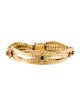 Bracelet 14K Sapphire Station Multistrand Bracelet