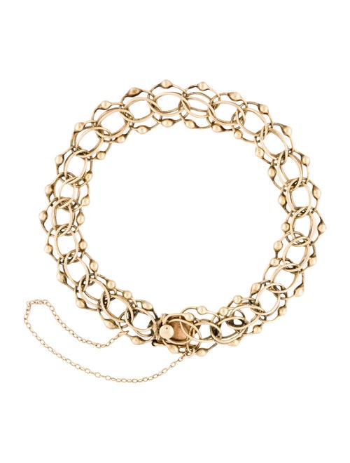 Bracelet 14K Fancy Chain Link