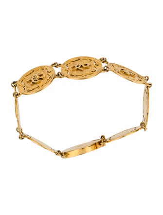 Bracelet 14K Fancy Link Bracelet