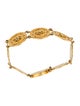 Bracelet 14K Fancy Link Bracelet