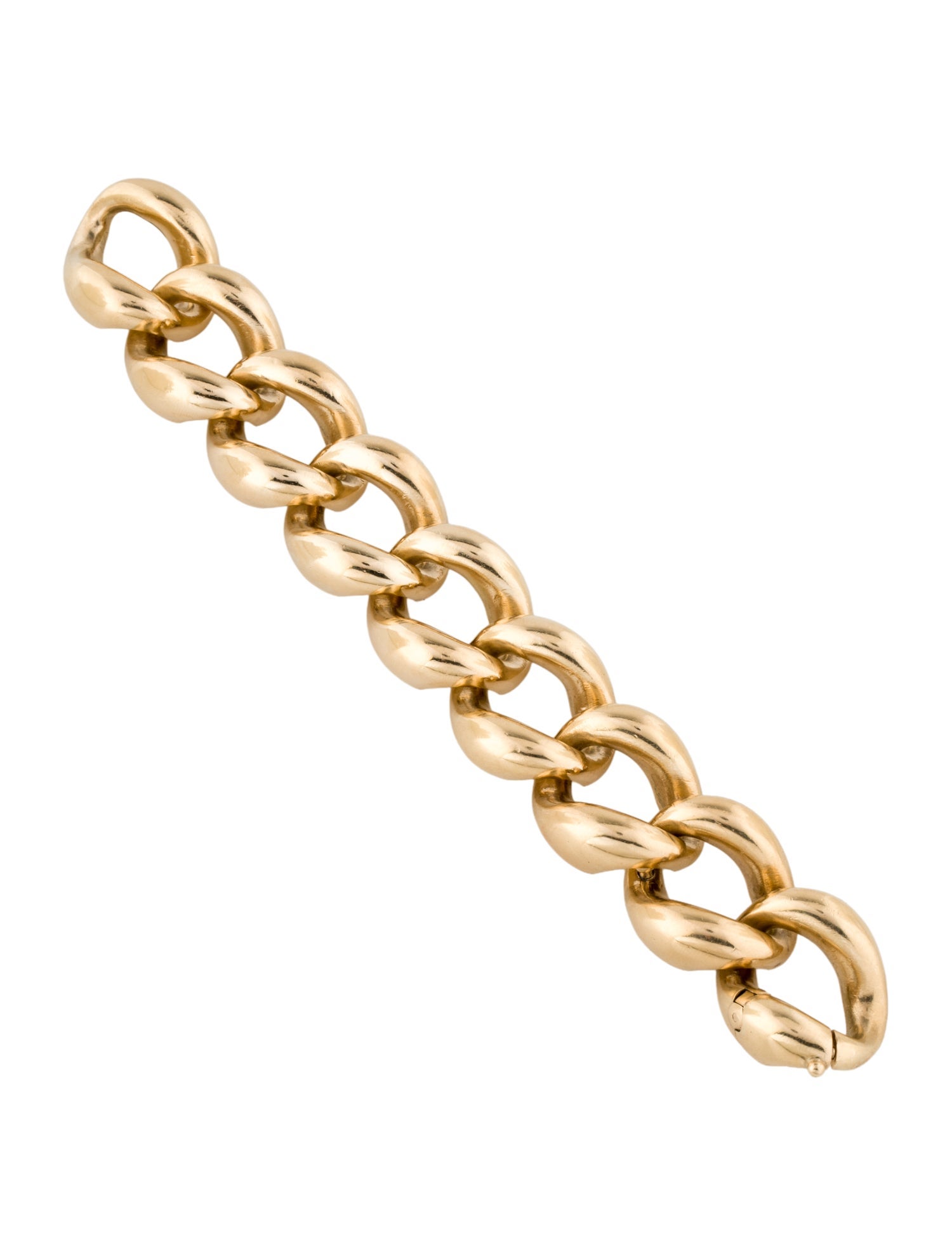 Bracelet 14K Large Curb Link