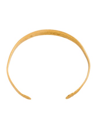 Bracelet 24K Ornate Engraved Flexible Cuff Bracelet