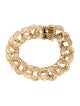 Bracelet 14K Triple Circle Chain Link Bracelet