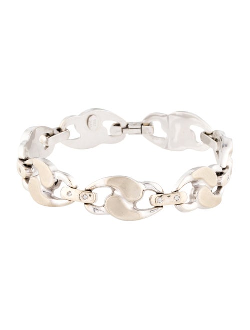 Bracelet 14K Diamond Link Bracelet