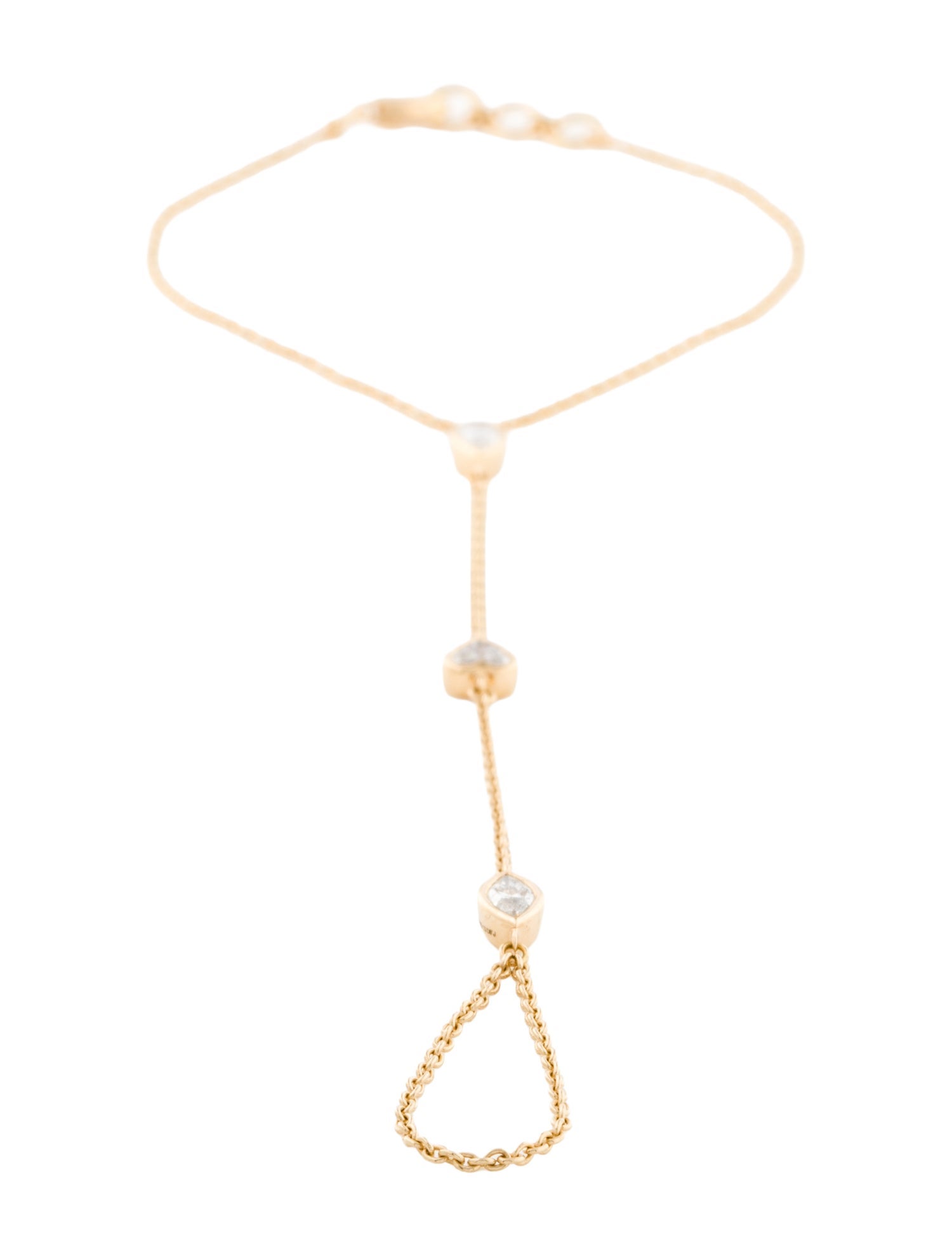 Bracelet 18K Diamond Hand Chain