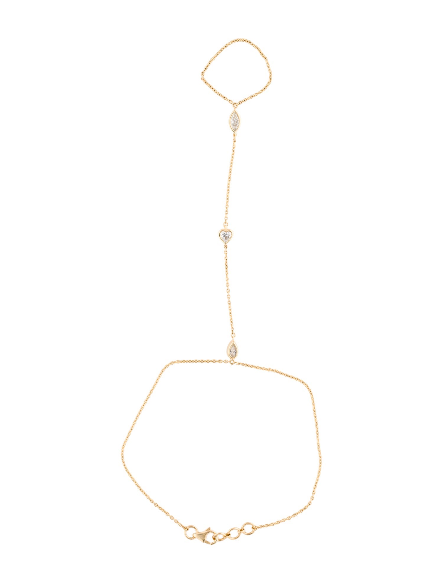 Bracelet 18K Diamond Hand Chain