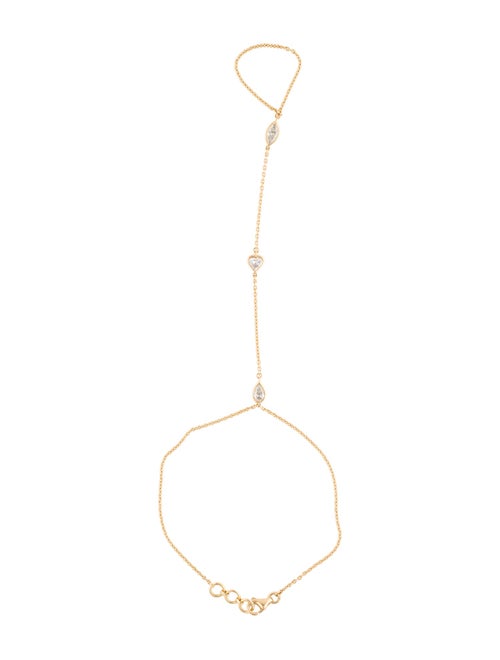 Bracelet 18K Diamond Hand Chain