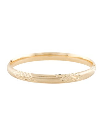 Bracelet 14K Hinge Bangle Bracelet