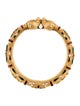 Bracelet 22K Enamel Elephant Head Bangle