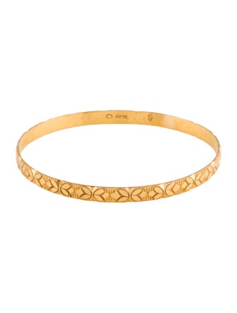 Bracelet  22K Textured Bangle