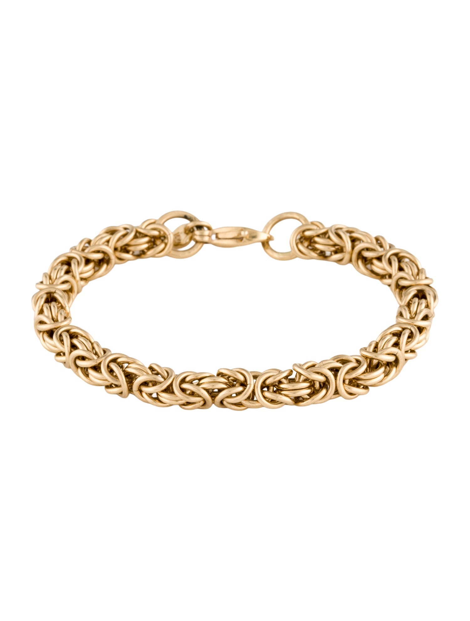 Bracelet 14K Byzantine Link