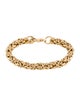 Bracelet 14K Byzantine Link Bracelet