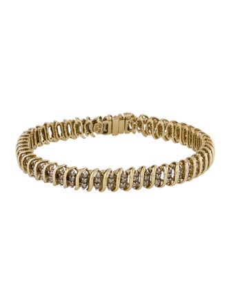 Bracelet 10K 2.25ctw Diamond Link Bracelet