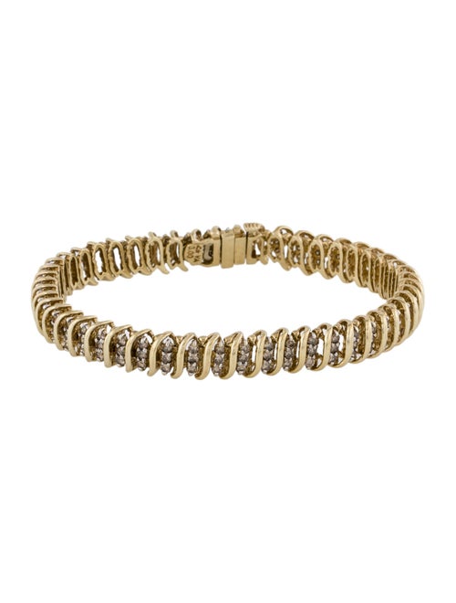 Bracelet 10K 2.25ctw Diamond Link Bracelet