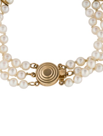Bracelet 14K Pearl Multistrand Bracelet
