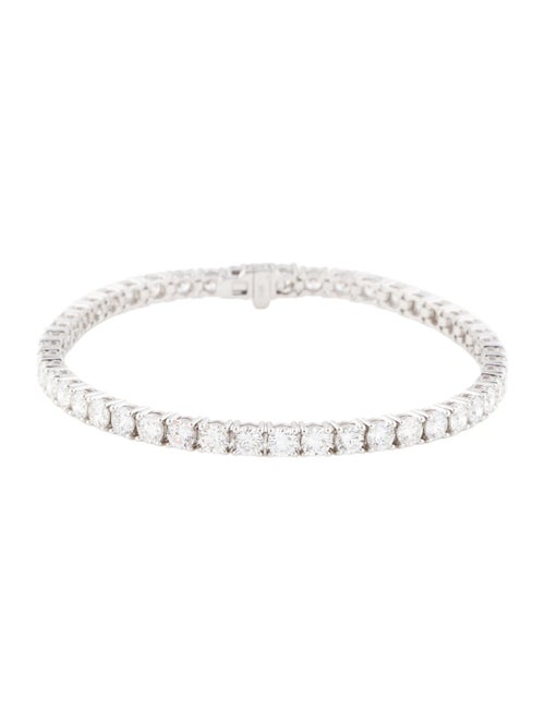 Bracelet 14K 7.00ctw Lab-Grown Diamond Tennis Link Bracelet