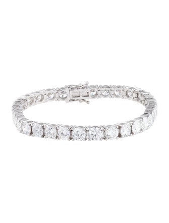 Bracelet 14K 15.00ctw Lab-Grown Diamond Link Bracelet