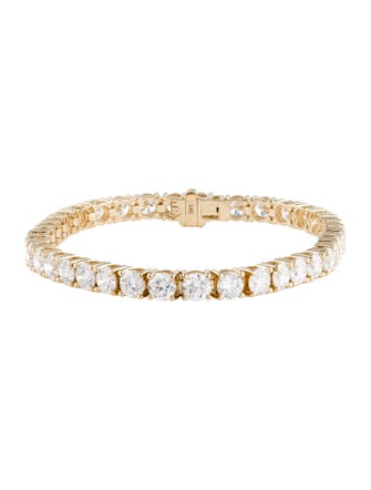 Bracelet 14K 12.16ctw Lab-Grown Diamond Link Bracelet