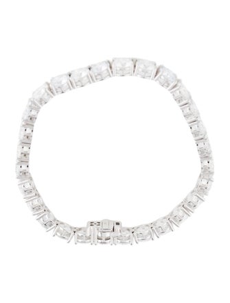 Bracelet 14K 28.28ctw Lab-Grown Diamond Tennis Bracelet