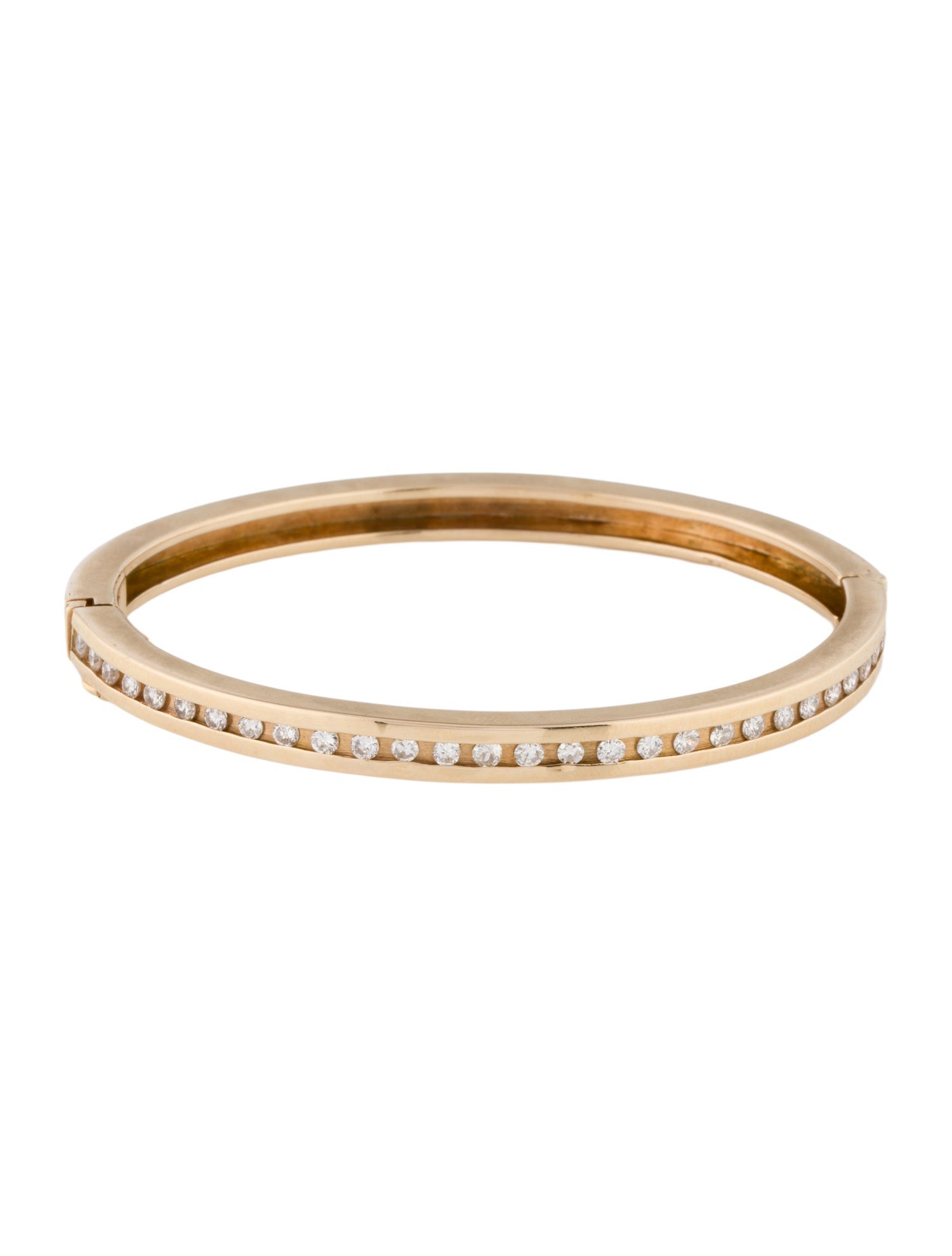 Bracelet 14K Diamond Bangle Bracelet