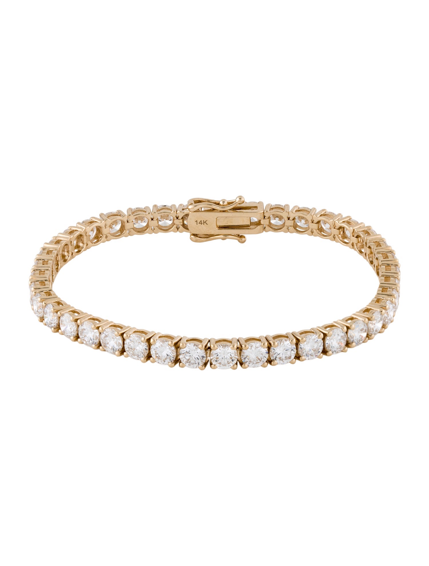 Bracelet 14K 12.42ctw Lab-Grown Diamond Tennis