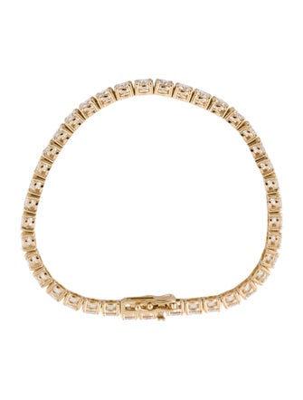 Bracelet 14K 12.42ctw Lab-Grown Diamond Tennis Bracelet