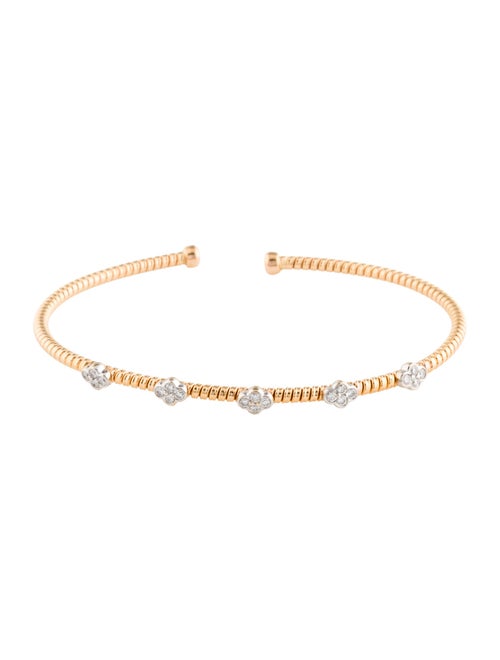 Bracelet 18K Diamond Cuff Bracelet