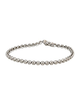 Bracelet 14K Diamond Link Bracelet