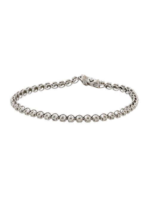 Bracelet 14K Diamond Link Bracelet