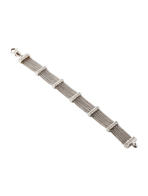 Bracelet 14K 1.10ctw Diamond Station Link Bracelet