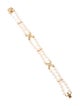 Bracelet 14K Pearl & Diamond Double Strand Beaded Bracelet