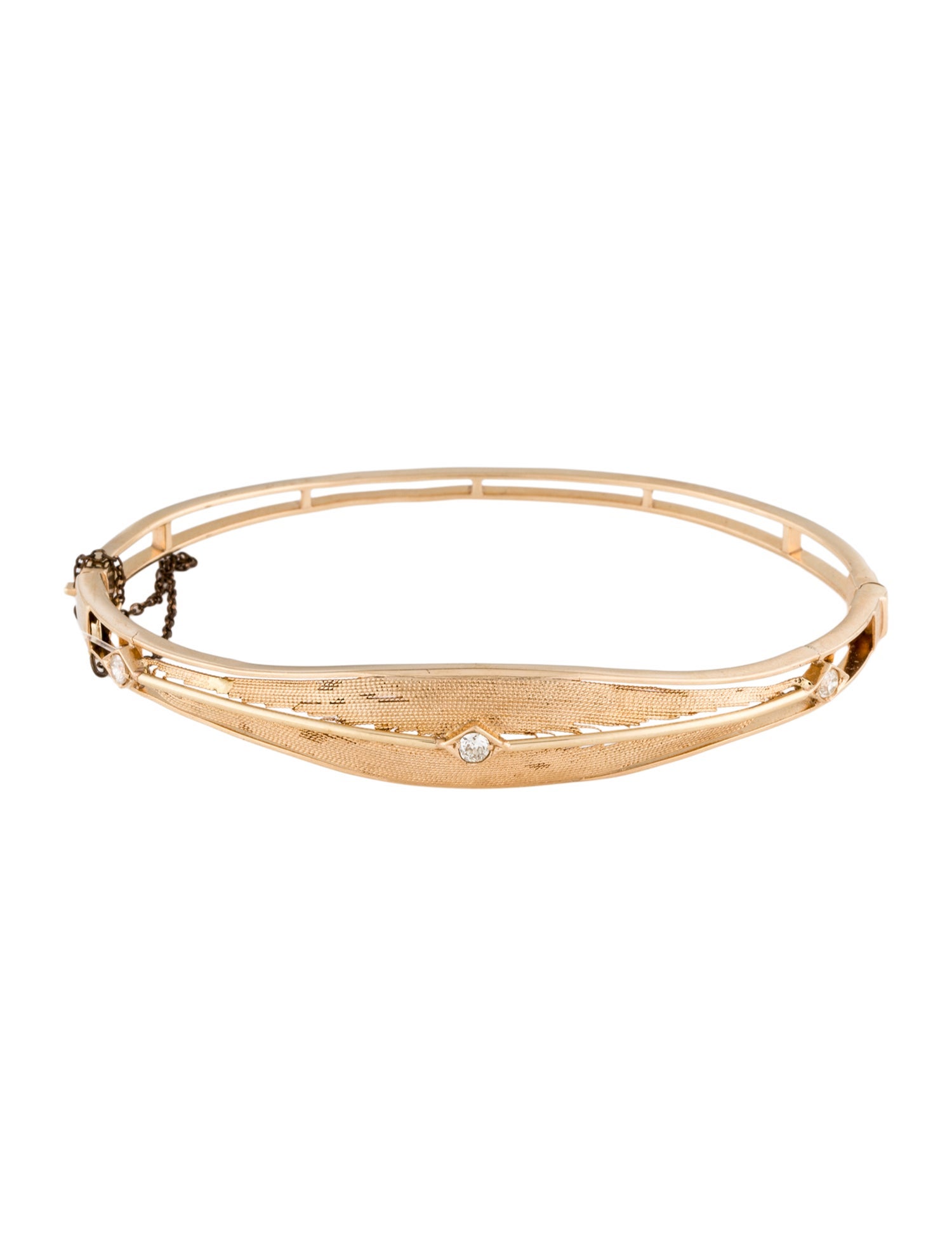 Bracelet 14K Diamond Bangle