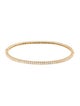 Bracelet 18K 1.41ctw Diamond Hinged Bangle