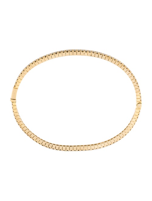Bracelet 18K 1.41ctw Diamond Hinged Bangle