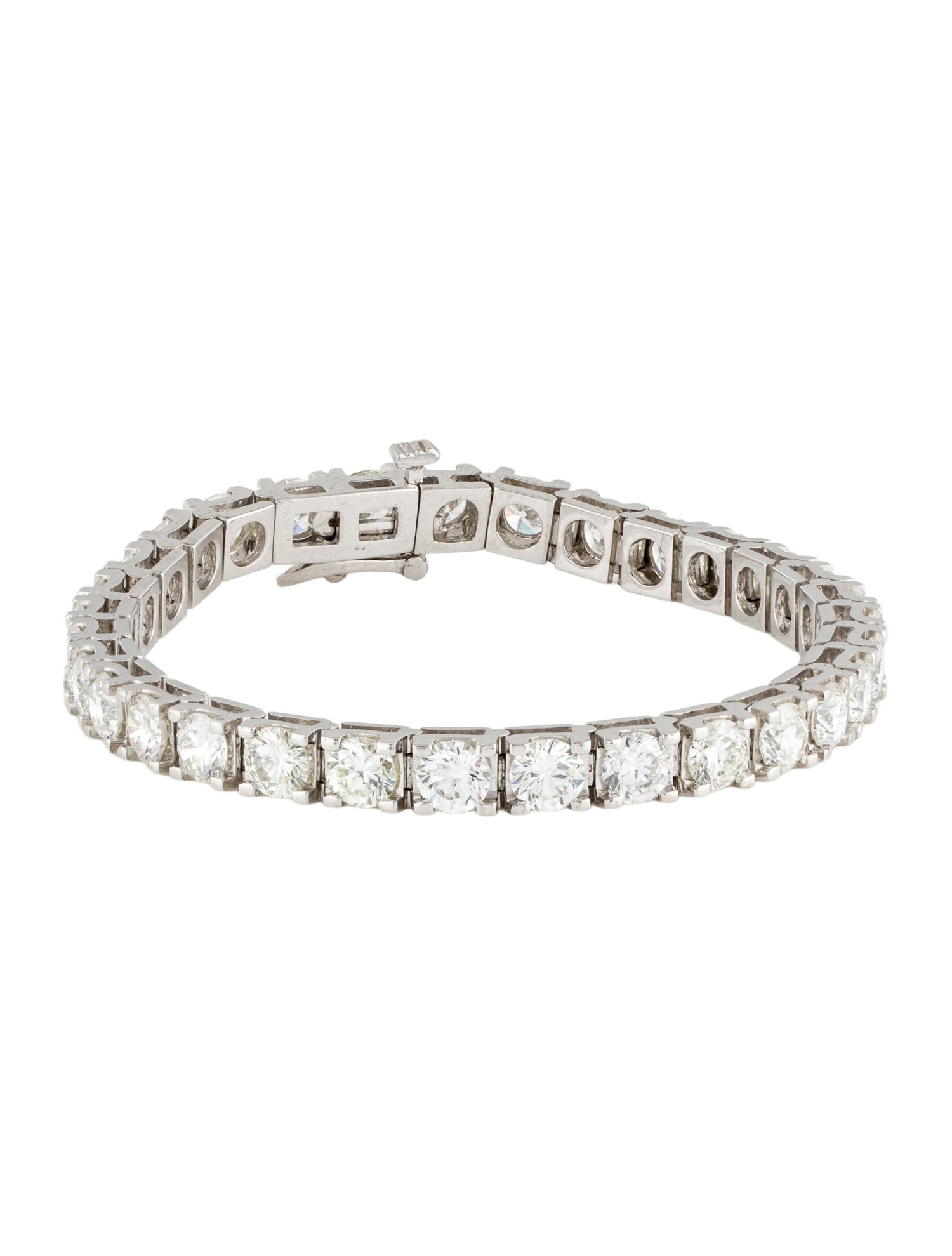Bracelet 14K 10.53ctw Diamond Tennis Link