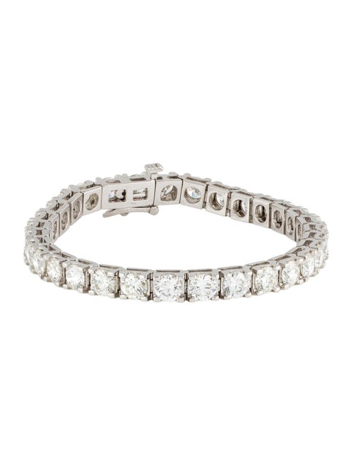 Bracelet 14K 10.53ctw Diamond Tennis Link Bracelet