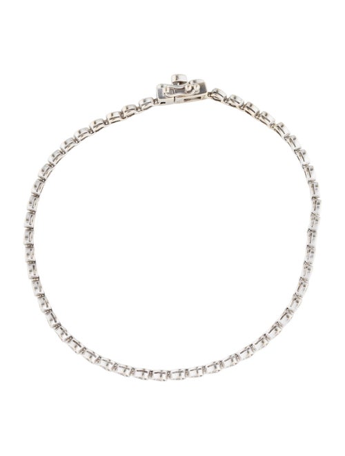 Bracelet 14K Diamond Pear Shaped Tennis Link Bracelet